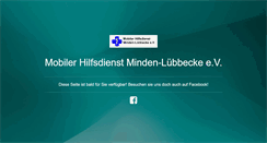 Desktop Screenshot of mobilerhilfsdienst.de